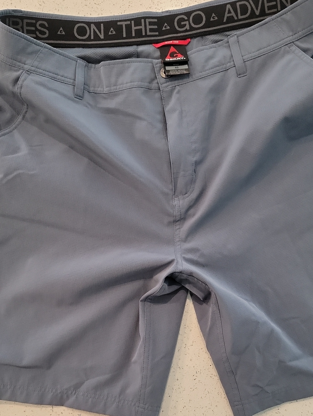 GERRY Men’s Slate Blue Athletic Shorts
